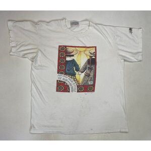 VTG How Good It Feels Mary Engelbreit Art T-shirt Women Large 90s Single Stitch